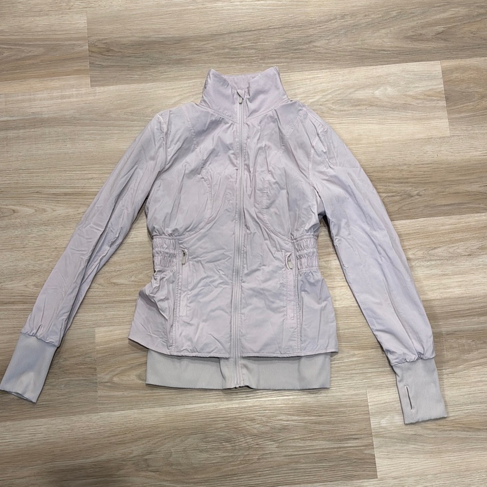 Lululemon Athletica Purple Bomber Jacket Lightweight Performance